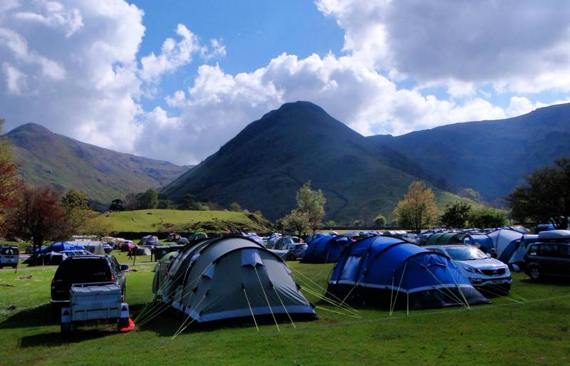 Seathwaite Farm Camping, Borrowdale